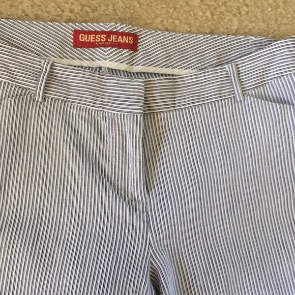 Guess Pin Stripe Pants - Picture 2 of 5